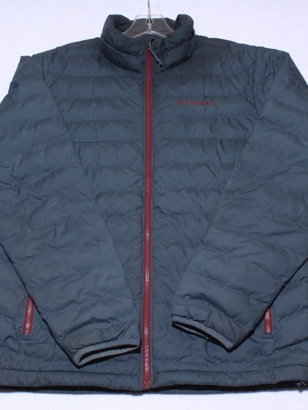Mens Columbia Thermal Coil Quilted Puffer Jacket Size M Medium